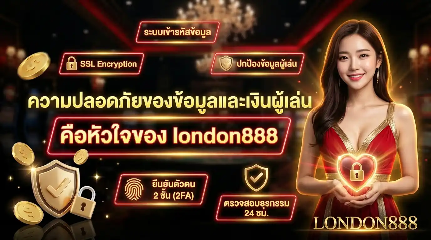 ความปลอดภัยของข้อมูลและเงินผู้เล่น