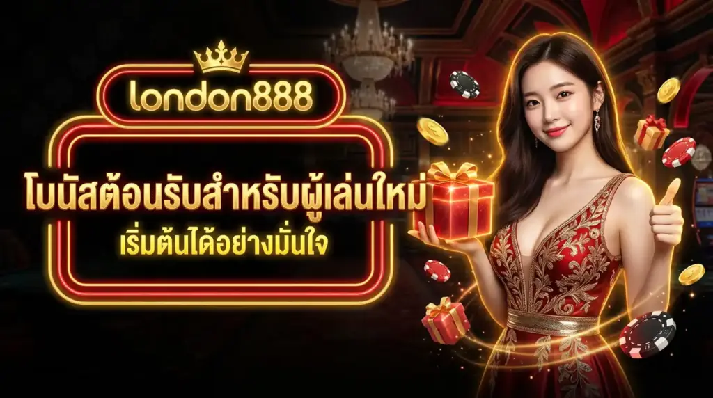 โบนัสต้อนรับสำหรับผู้เล่นใหม่ เริ่มต้นได้อย่างมั่นใจ