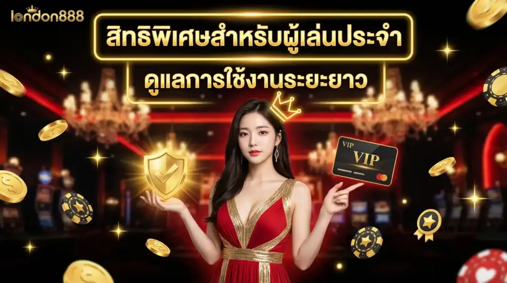 สิทธิพิเศษสำหรับผู้เล่นประจำ ดูแลการใช้งานระยะยาว