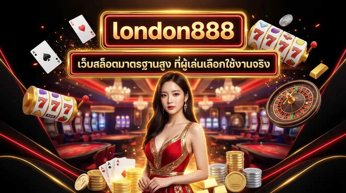 london888 เว็บสล็อตมาตรฐานสูง ที่ผู้เล่นเลือกใช้งานจริง