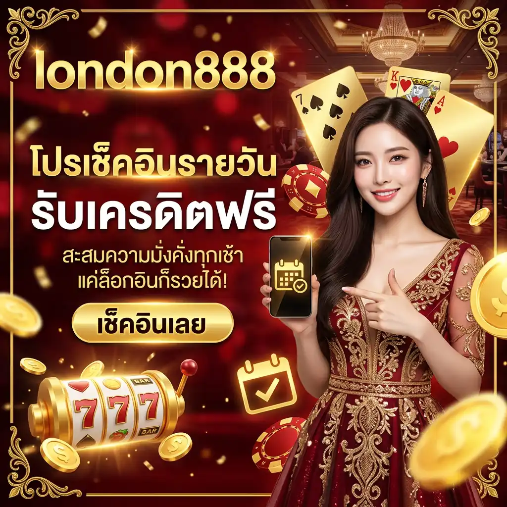 โปรโมชั่นเช็คอินรายวัน (Daily Login) สะสมความมั่งคั่งทุกเช้า